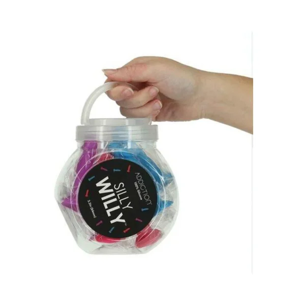 Addiction Silly Willy Mini Dong Bowl Silicone 12-piece Bowl Pink, Blue, Purple — image 7 of 7