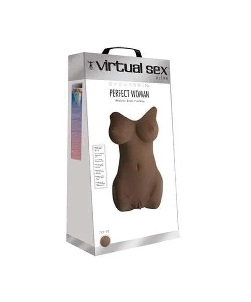 Cyberskin Virtual Sex Ultra Perfect Woman Realistic Erotic Plaything - Dark