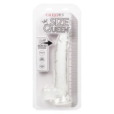 Size Queen 8 in 20 25 CM Clear