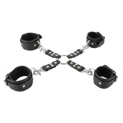 Luxury Leather Bondage Set