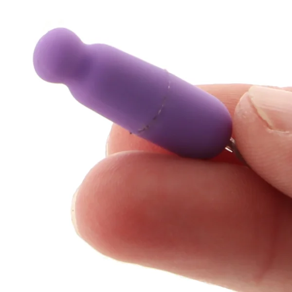 California Exotic Whisper Micro Heated Bullet Purple