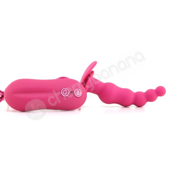 Tinglers I Pink Vibrating Butt Plug