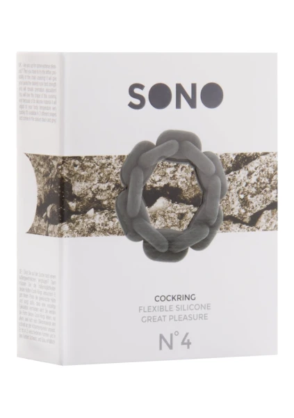Sono No 4 Chain Cockring Grey