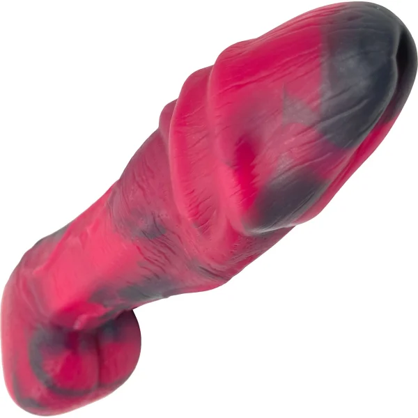 Topped Toys ARTEMIS 93 12" Giant Silicone Dildo With Vac-U-Lock - Forge Red