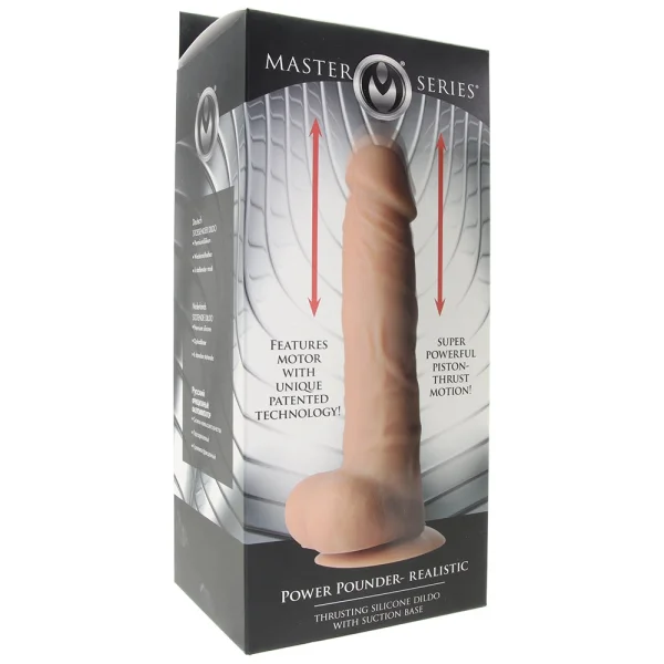 Power Pounder Thrusting Dildo 8"