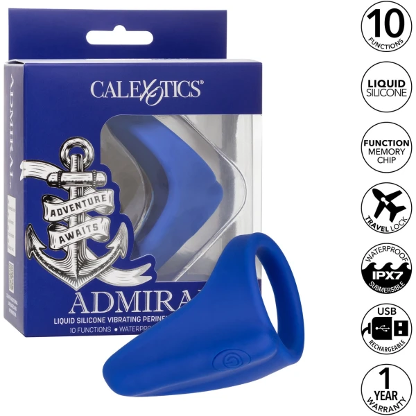 Admiral Vibrating Perineum Massager & Ring