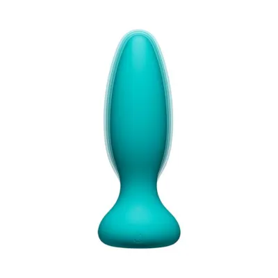 A play Anal Vibe Remote Controlled Adventurous Plug Teal 5 25 Inch