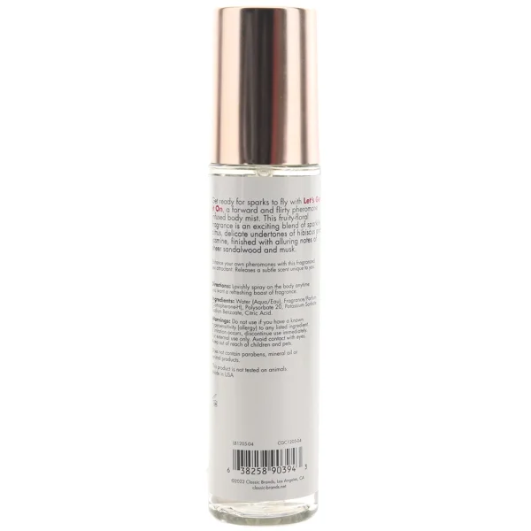 CG Fragrance Body Mist with Pheromones - Let's Get It On (3.5 oz)