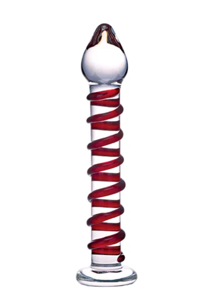Mr. Swirly Glass Dildo