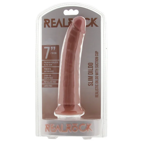 RealRock Slim 7 Inch Dildo