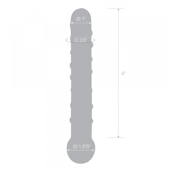 Glas Callisto Clear Glass Dildo