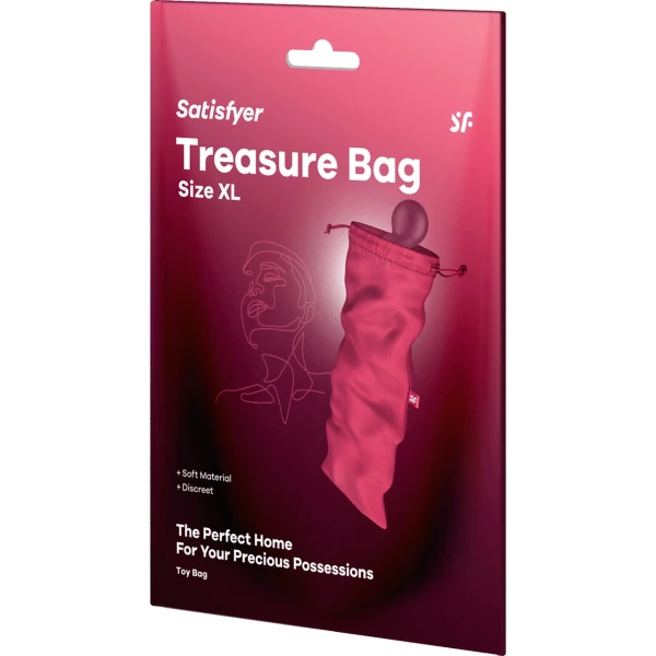 Satisfyer Treasure Toy Bag Extra Large - Pink