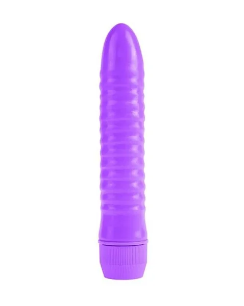 Neon Ribbed Rocket - Purple