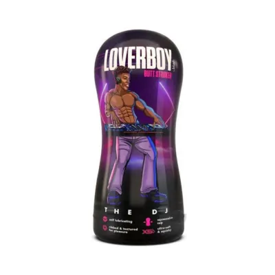 Anal Lube Loverboy The Dj Self lubricating Anal Stroker Brown