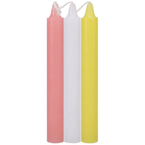 Japanese Drip Candles - 3 Pack - Pink, White, Yellow — image 17 of 18