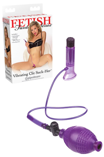 Pipedream Super Sucker Vibrating Clitoris Pump
