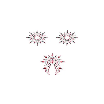 Petits Joujoux Gloria Body Jewelery Red black Set Of 3