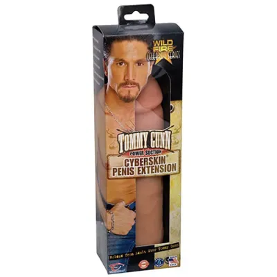Wildfire Celebrity Series Tommy Gunn Power Suction Cyberskin Penis Extension
