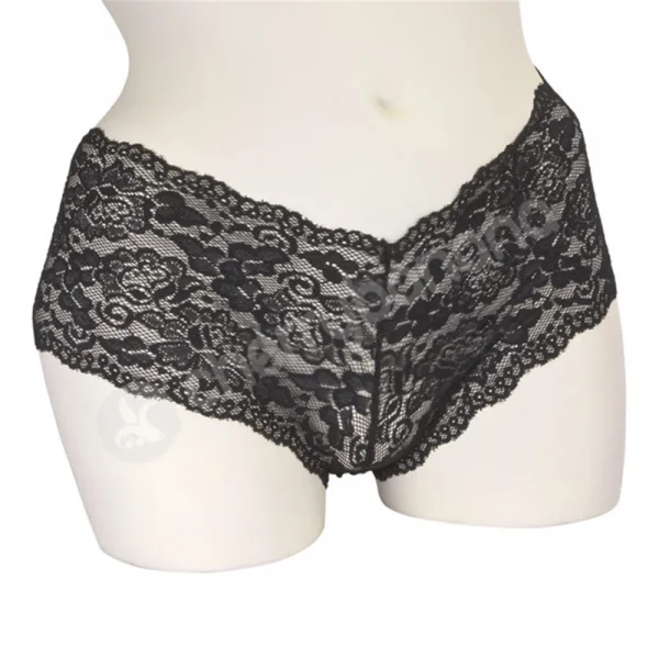 Adam & Eve Vibrating Crotchless Panty With Bullet