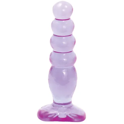 Crystal Jellies 5 inch Anal Delight Purple