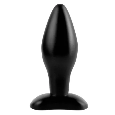 Anal Fantasy Collection Medium Silicone Plug Black