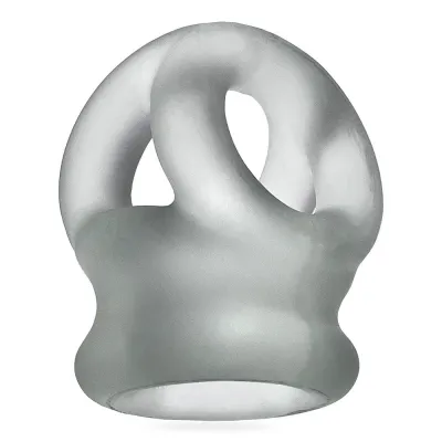 Oxballs Tri Squeeze 3 Ring Ballstretching Sling Clear Ice