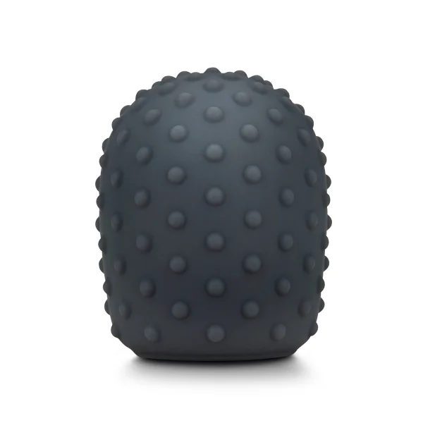 Le Wand Original Silicone Textured Covers Black Pack Of 2