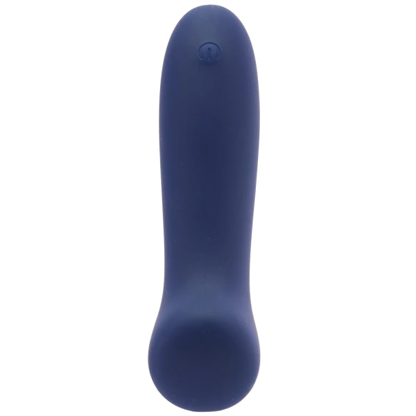 Cashmere Satin G Rechargeable Waterproof Silicone G-Spot Vibrator By CalExotics - Blue