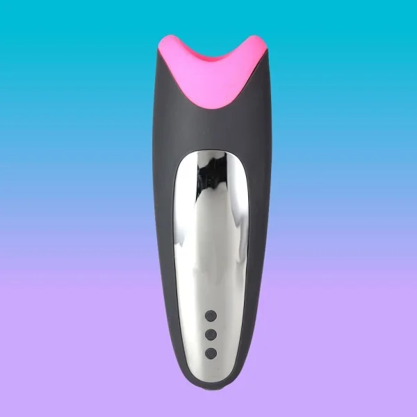 Maia Piper Vibrating Self-Heating Silicone Masturbation Sleeve with Suction