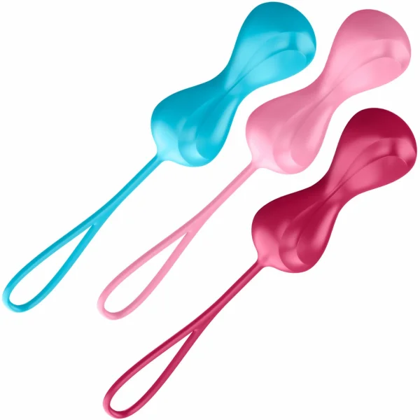Satisfyer Set Of 3 Orgasm Balls With Moving Inner Balls