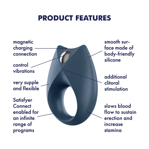Satisfyer Partner Box 3 - Double Joy Couple's Vibe, Sexy Secret Panty Vibe & Royal One Vibrating Cock Ring