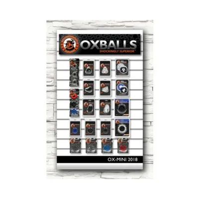 Oxballs Top Sellers Mini Turnkey Kit Planogram Drop Ship From Mfg Only