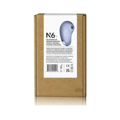 Clitoral Stimulation Niya 6 Rechargeable Silicone Intimate Air Pressure Stimulator Cornflower