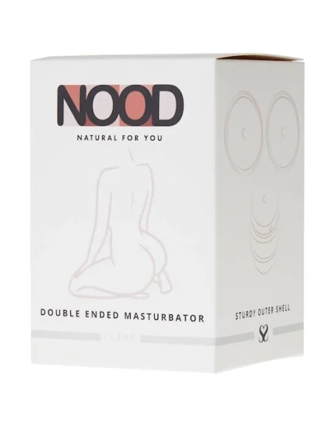 Nood Double Shot Double Ended Masturbator - 4.5 Inch