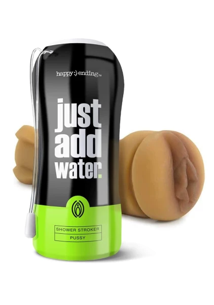 Happy Ending Just Add Water Shower Stroker Pussy