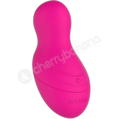 Nalone Gogo Pink Soft Squishy Compact Palm Held Clitoris Vibrator