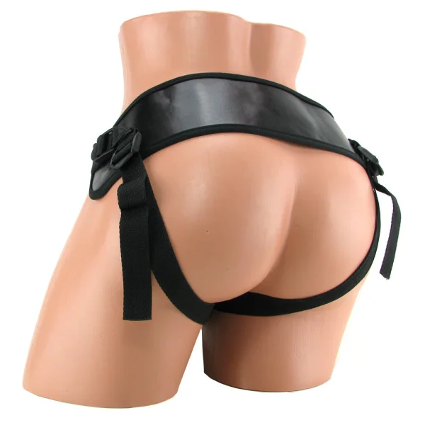 All American Whopper 8in Vib Dong with Harness