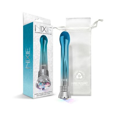 Nixie Waterproof 10 function Bulb Vibe Blue Ombre Glow