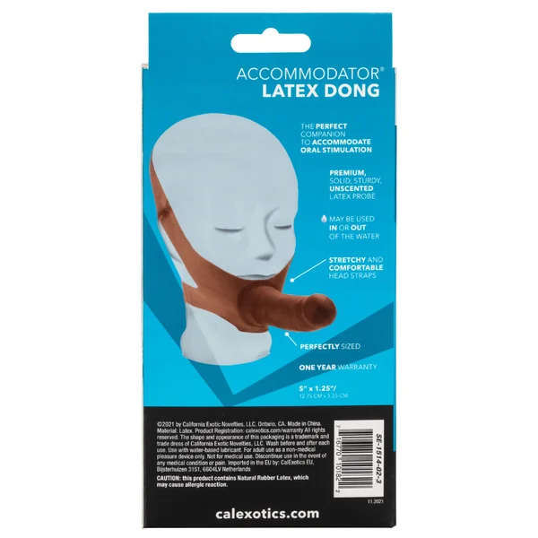 The "Original" Accommodator Latex Dong - Brown — image 21 of 25