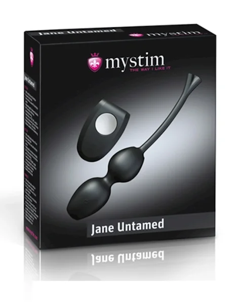 Jane Untamed Geisha Balls - Black - 8.1 Inch