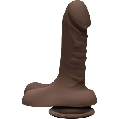 The D Super D 6 Inch With Balls Chocolate