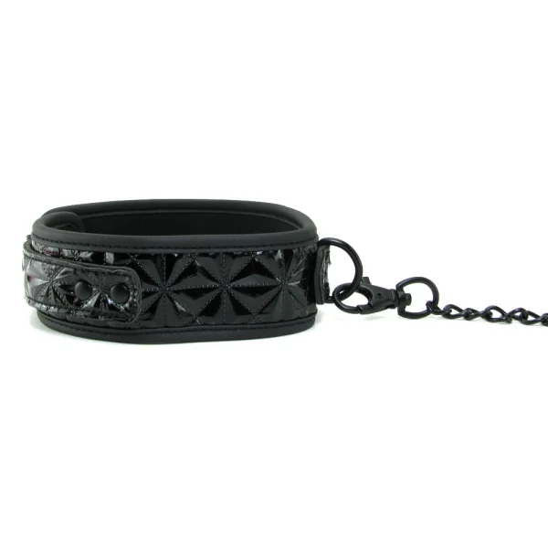 Sinful Black Collar & Leash