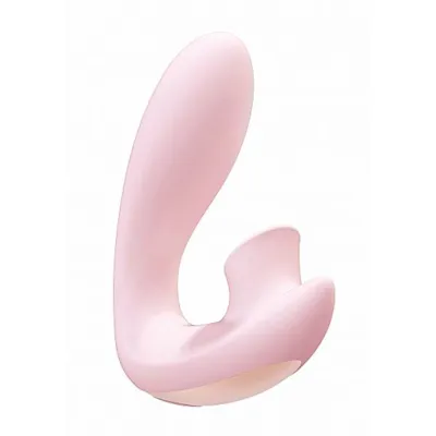 Desirable Dual Action Vibrator Pink