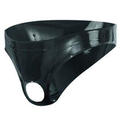 Men s Latex Briefs With Opening S L