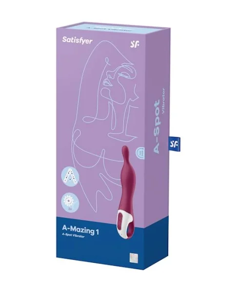 Satisfyer A-mazing 1 - 8.5 Inch - Ruby