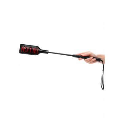 Ouch Crop BITCH Large Black Spanking Paddles