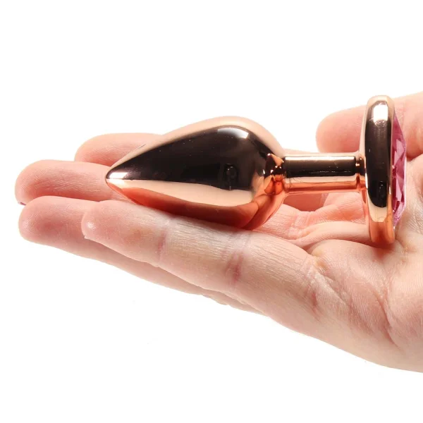 Rear Assets Rose Gold Heart Small Pink