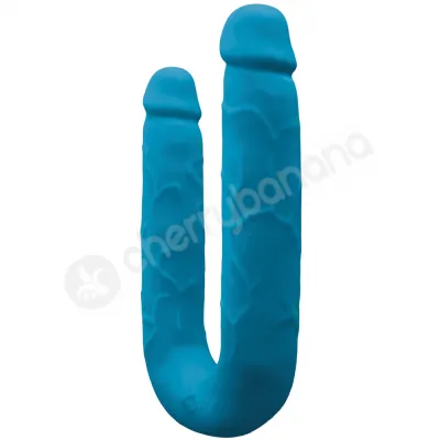 Colours Dp Pleasures Blue Double Penetration Realistic Silicone Dildo