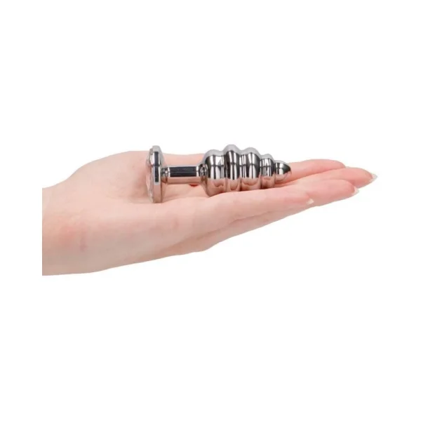 Rich Ribbed Diamond Plug  2.75 Inch — image 9 of 10
