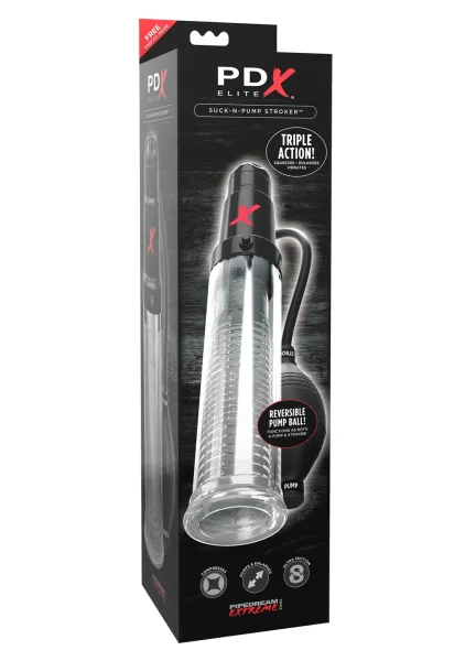 PDX ELITE Suck-N-Pump Stroker